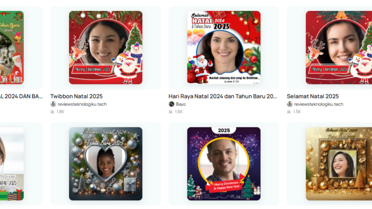 20 Link Twibbon Natal Lengkap Cara Pasangnya, Referensi untuk Foto Profil Terbaru!