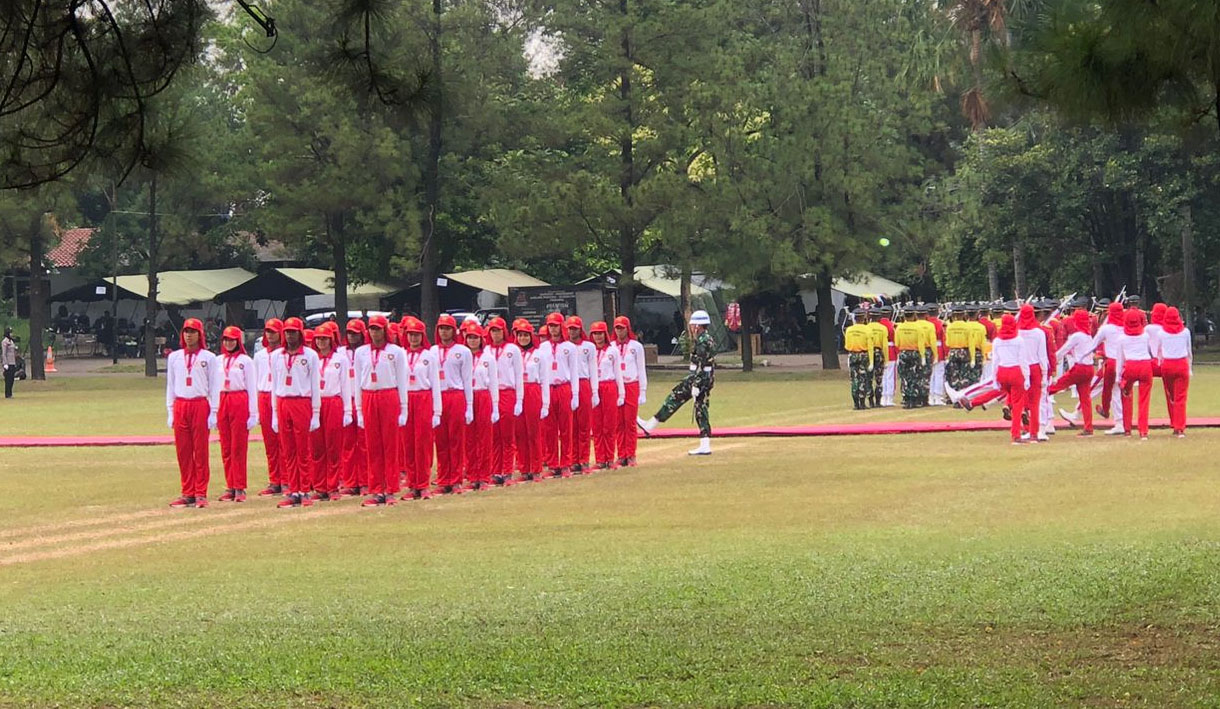 Kristina Elisabeth Duwiri Calon Paskibraka Tingkat Pusat 2024 dari Perbatasan Papua Nugini