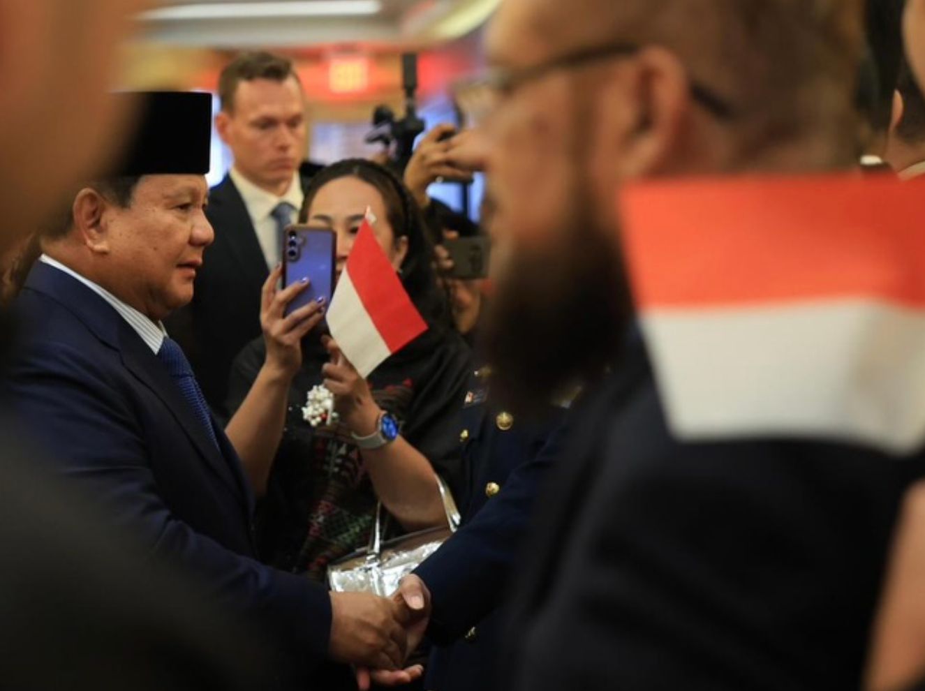 Prabowo Bantah Boros APBN untuk MBG saat Pidato di Forum Bisnis AS, Klaim Hasil Efisiensi