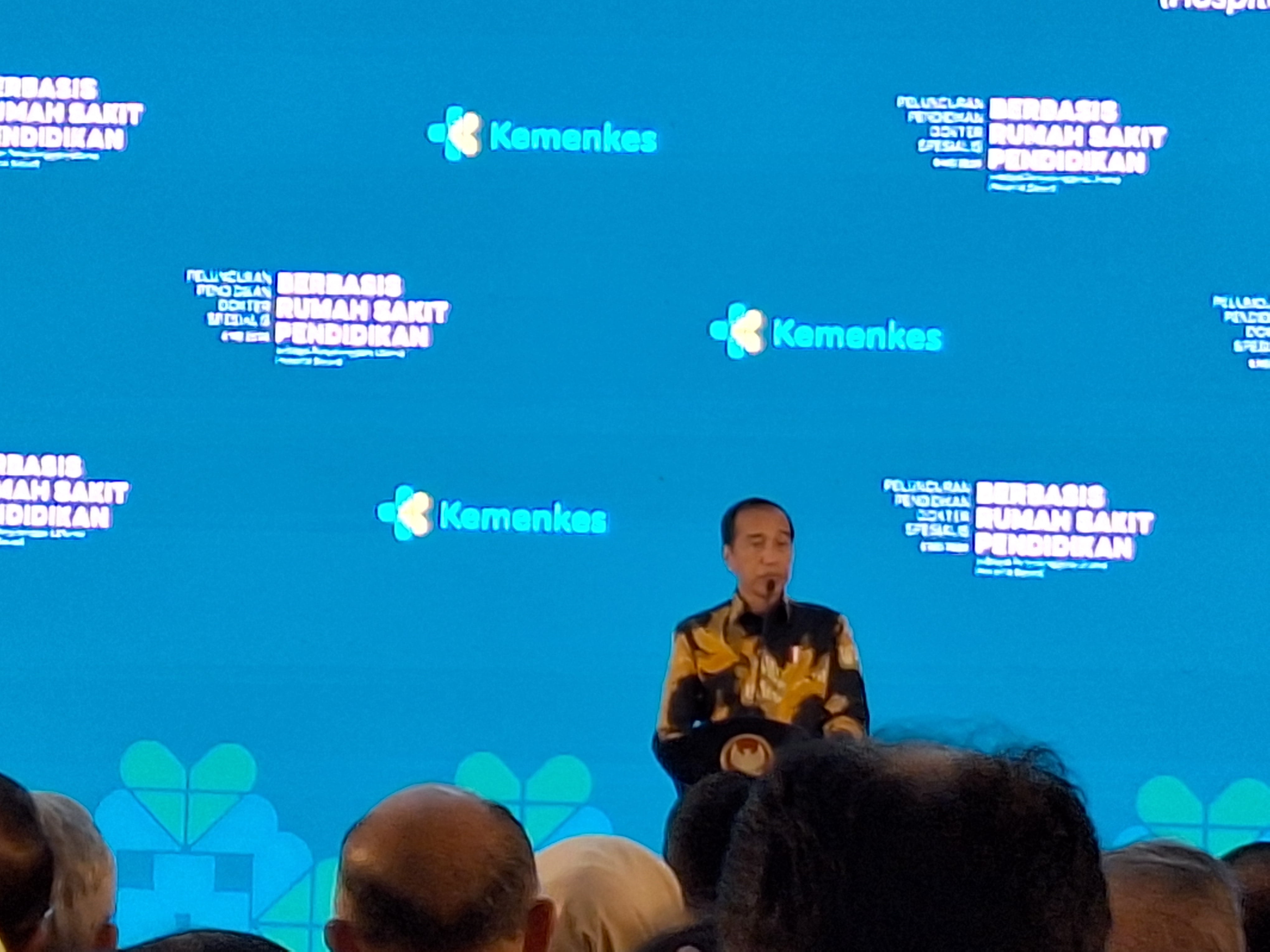 Jokowi: Rasio Dokter di Indonesia Berada di Posisi 3 Terbawah ASEAN
