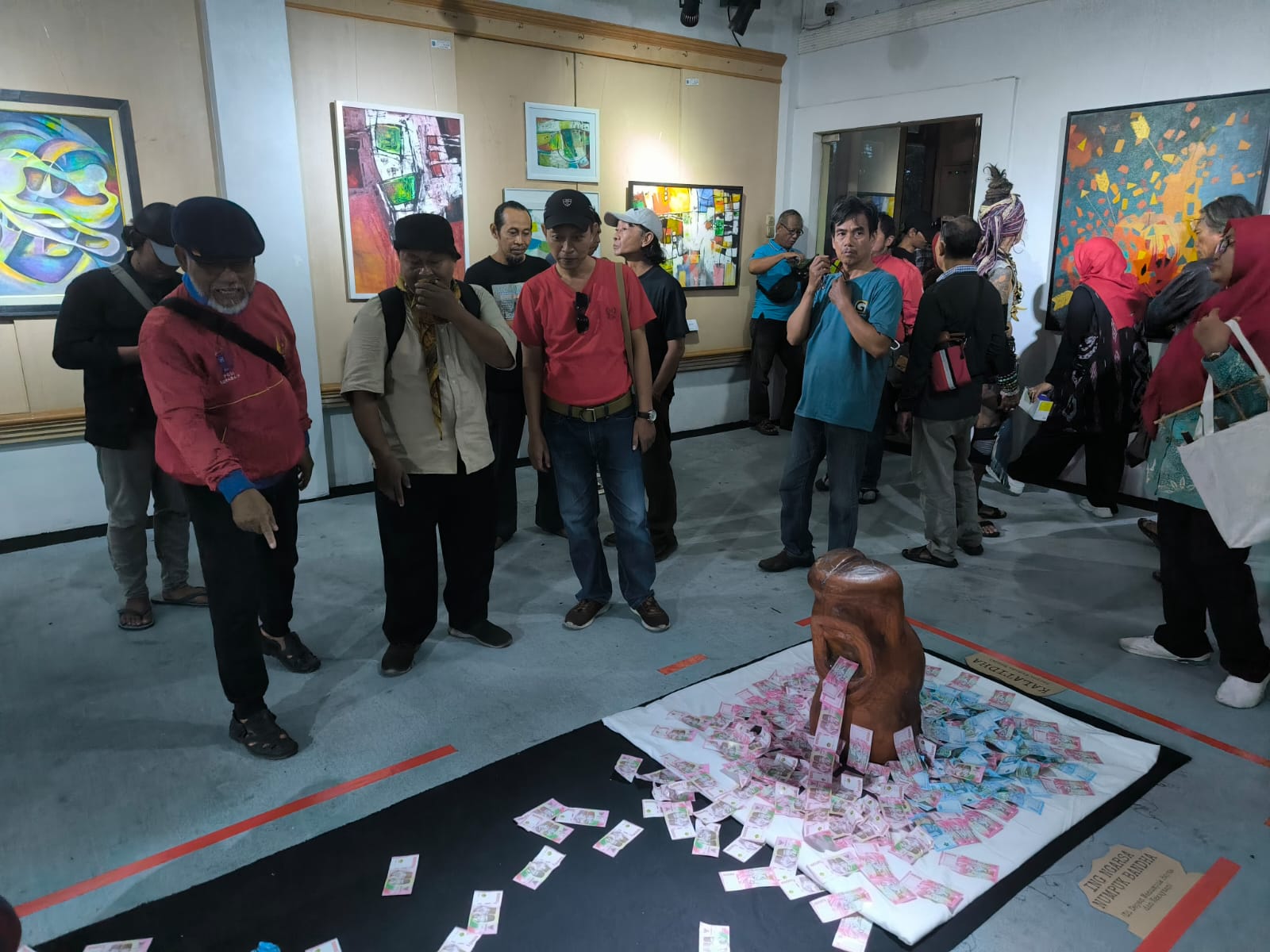 Komperta Gelar Pameran Seni Rupa Maneges, Ekspresi Spiritual dan Renungan Diri Para Perupa