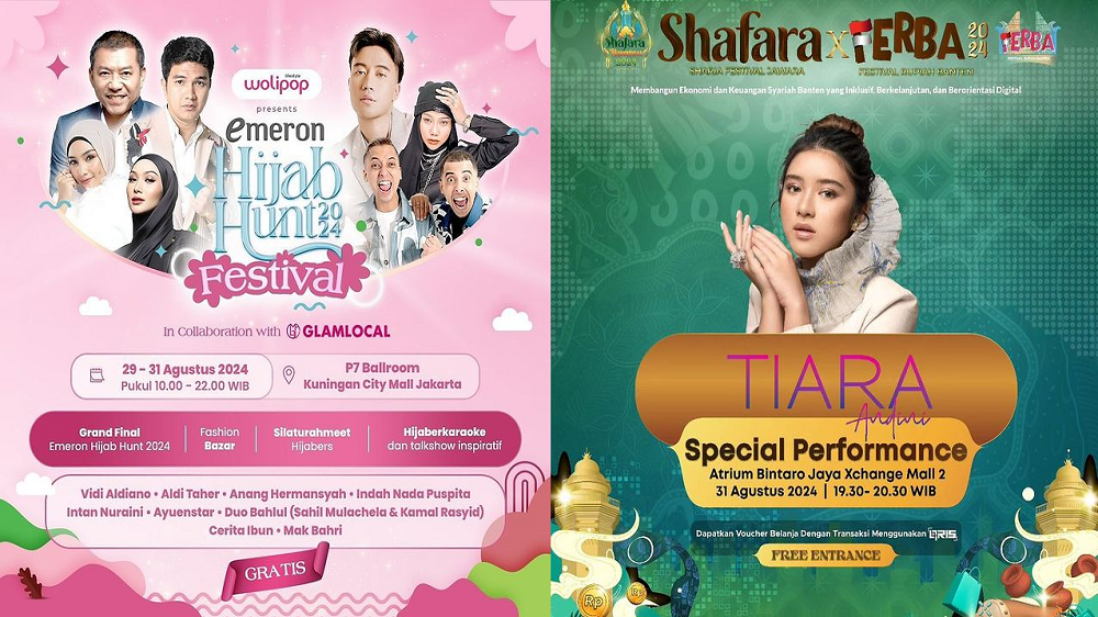 7 Rekomendasi Konser Gratis di Jakarta Akhir Pekan 31 Agustus 2024, Ada Tiara Andini, Vidi Aldiano hingga Lolly Cafe!