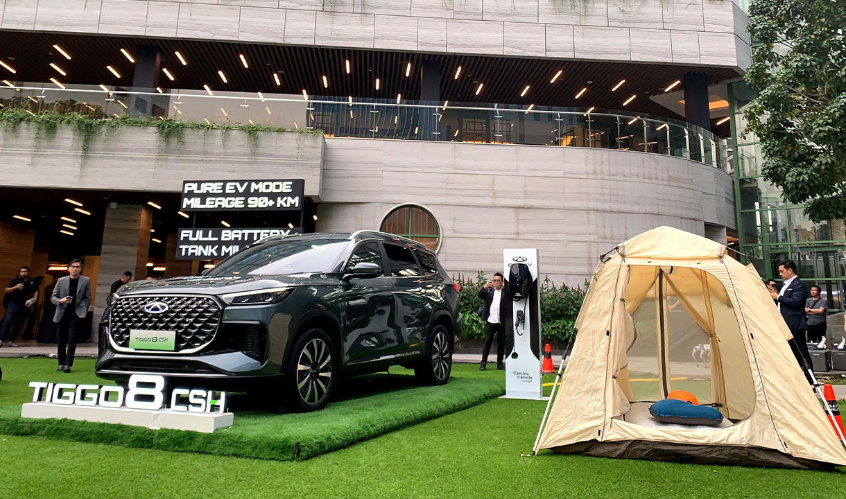 Alasan Chery Tiggo 8 CSH Tak Gunakan Ban Serep, Konsumsi BBM 76 KM per Liter