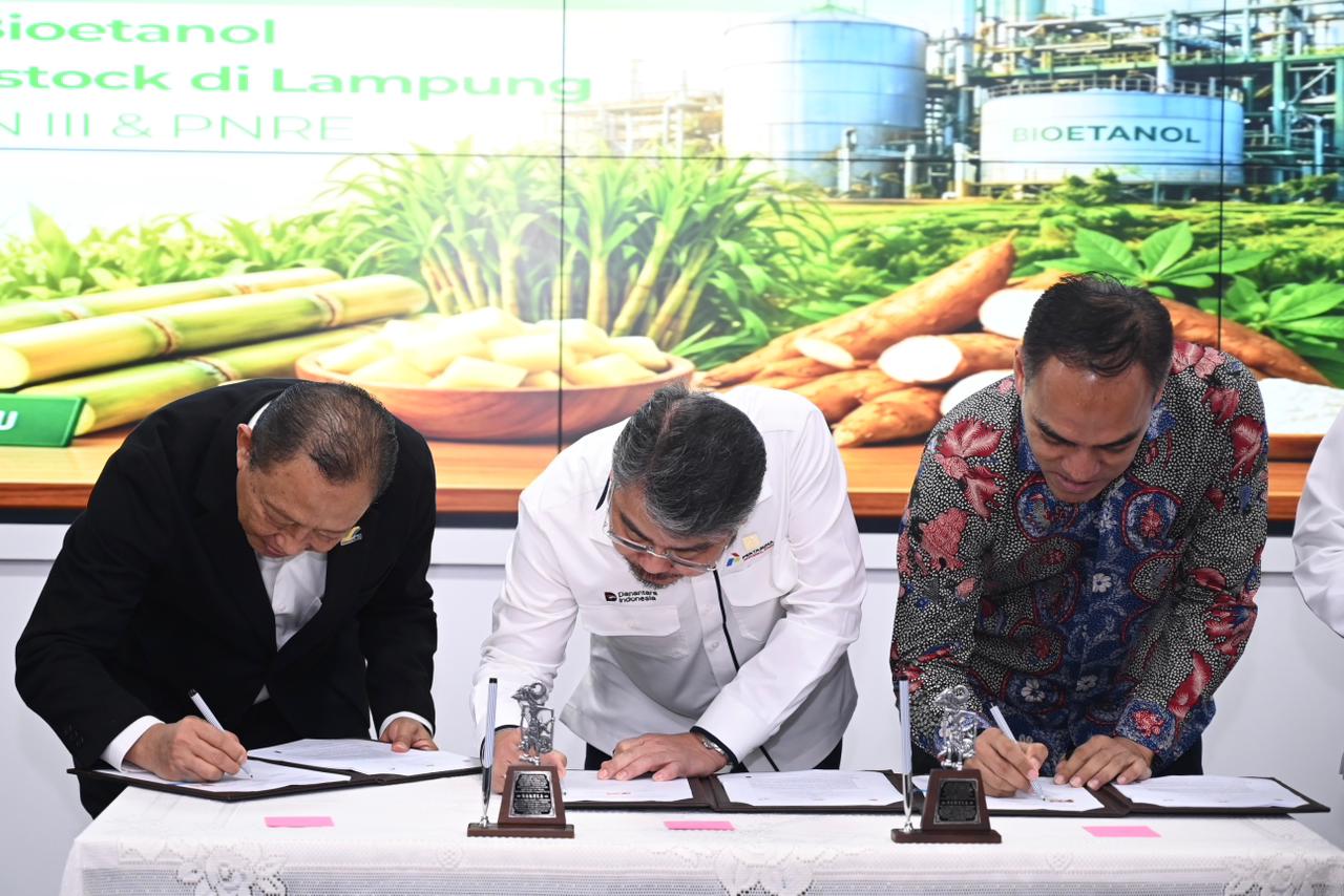 Pertamina Perkuat Kolaborasi Pengembangan Bioetanol untuk Dukung Target E20