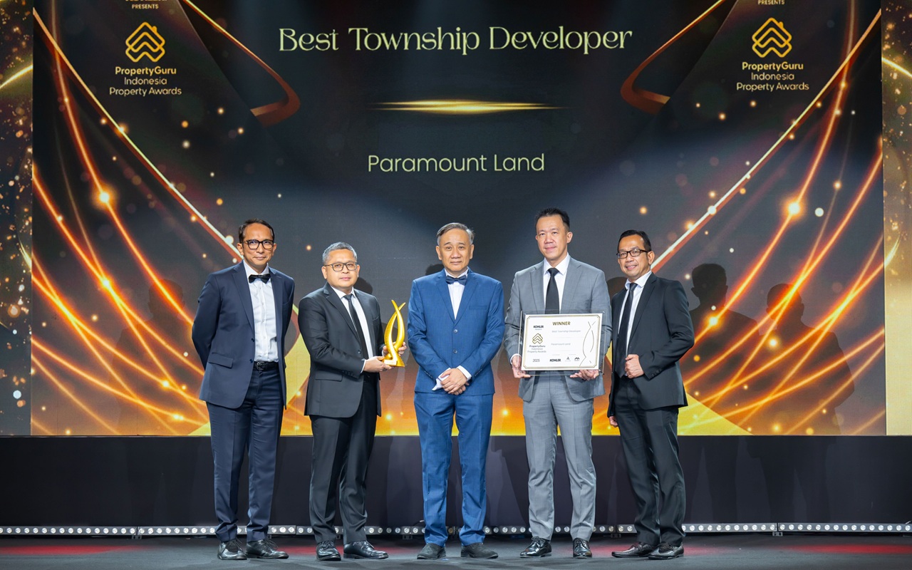 Paramount Land Terpilih Jadi Best Township Developer di Ajang PropertyGuru 2025