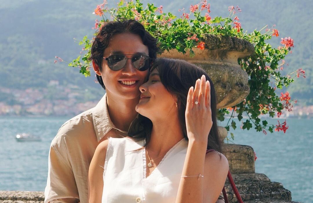 Adriel Susanteo melamar Amanda Rawles di Italia, Romantis!