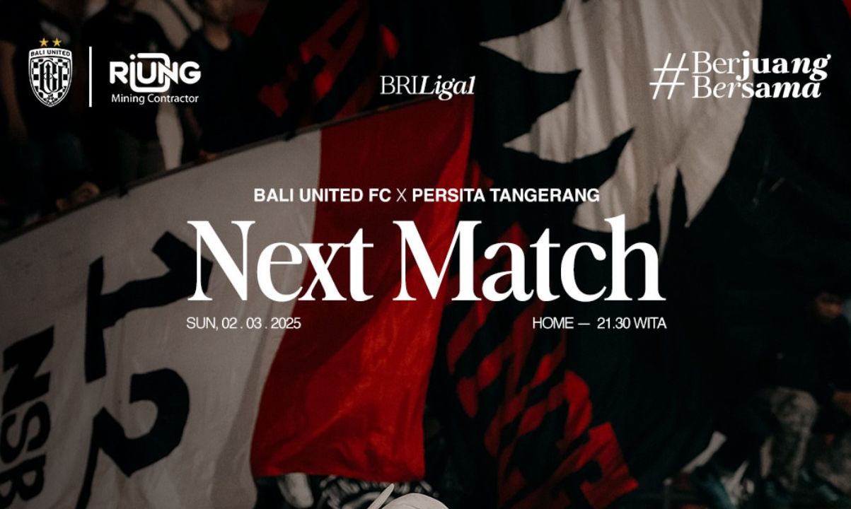 Link Live Streaming Bali United vs Persita BRI Liga 1 2024/2025: Serdadu Tridatu Ingin Bangkit, Pendekar Cisadane Mengancam