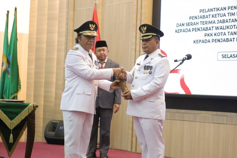 Jabatan Arief R Wismanyah Berakhir, Nurdin Resmi Dilantik sebagai Pj Wali Kota Tangerang