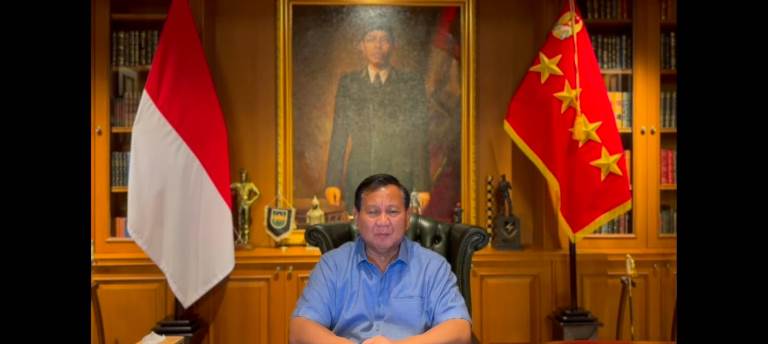 Prabowo Ucapkan Selamat Hari Buruh, Doakan Makin Sejahtera dan Bersatu