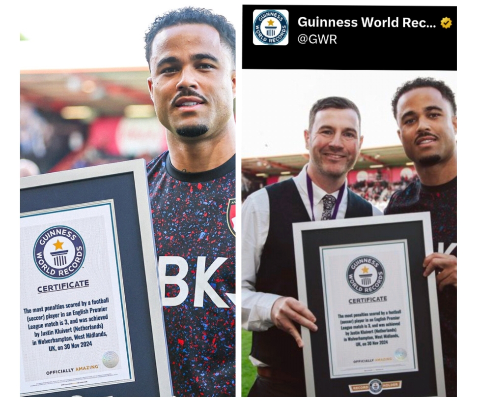 Tambah Ganas! Justin Kluivert Resmi Dapat Guinness World Records, Hampir Hancurkan Newcastle
