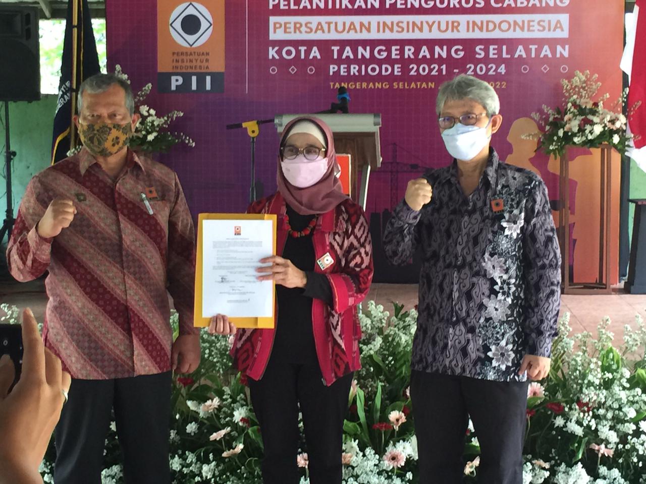 Persatuan Insinyur Indonesia di Tangerang Selatan Dilantik, PC: Elemen Penggerak Pembangunan