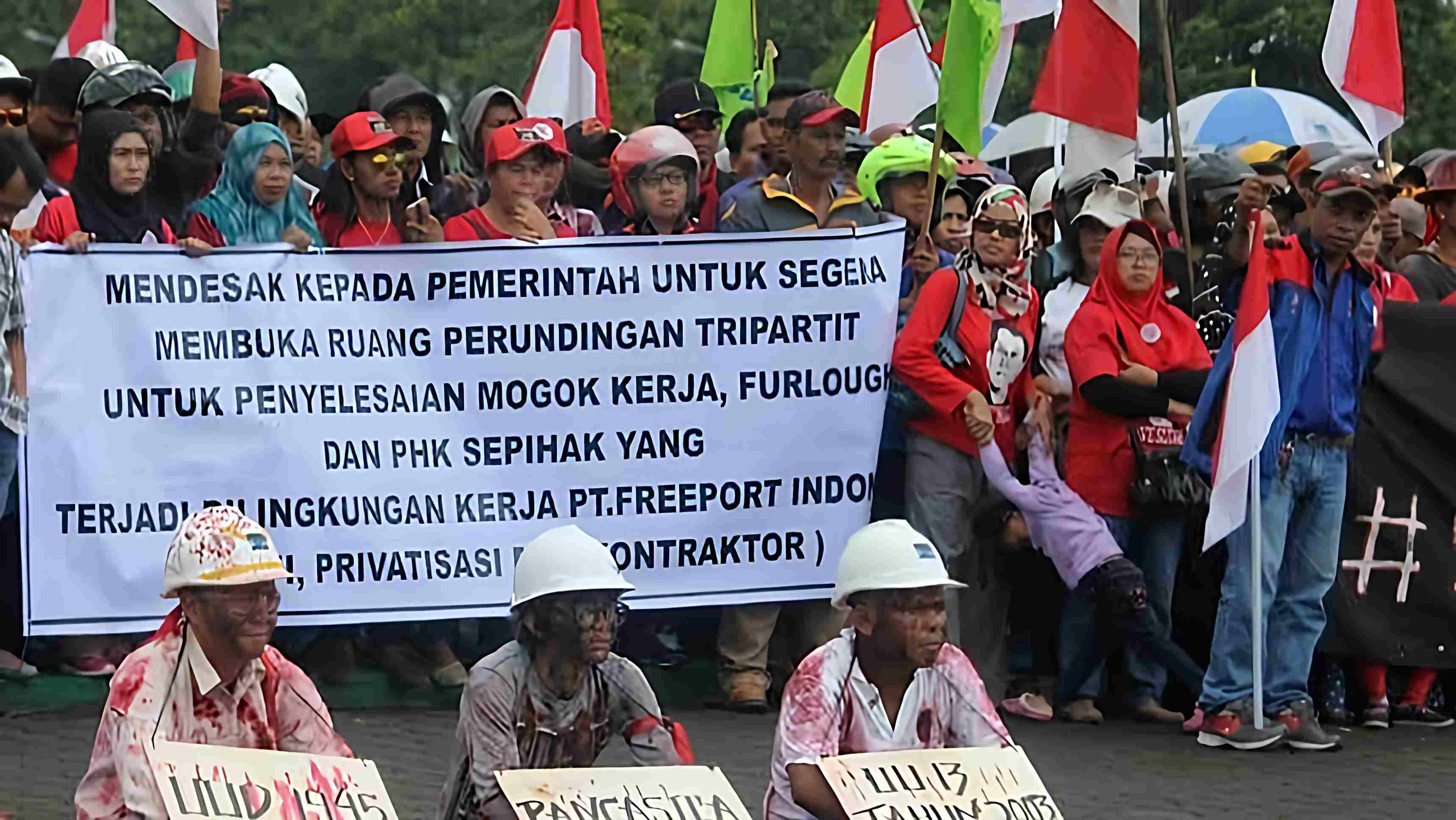 Dugaan Gratifikasi PT Freeport Indonesia Bikin 8.300 Buruh Mogok Kerja, KPK Diminta Selidiki