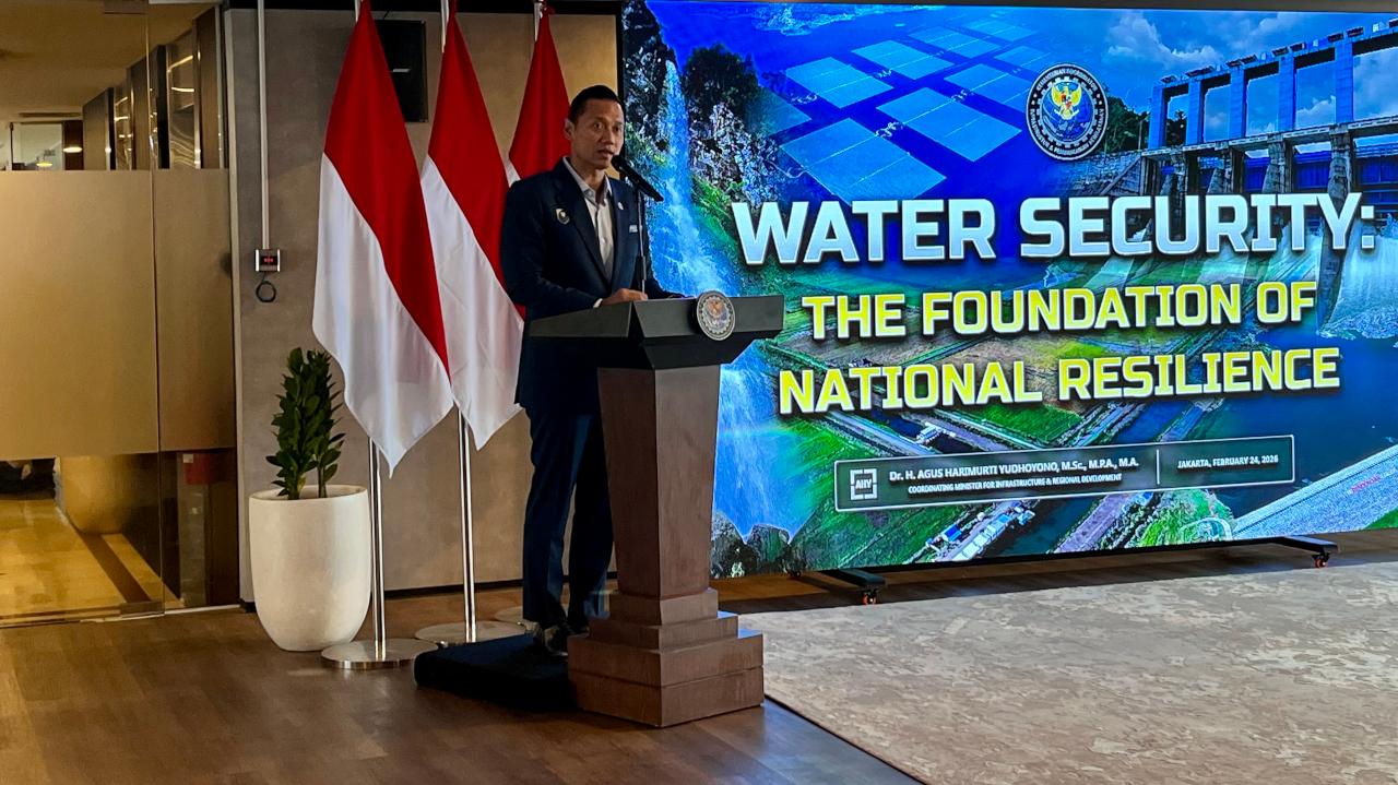 AHY Perjuangkan Swasembada Air, Masuk Prioritas Asta Cita Prabowo