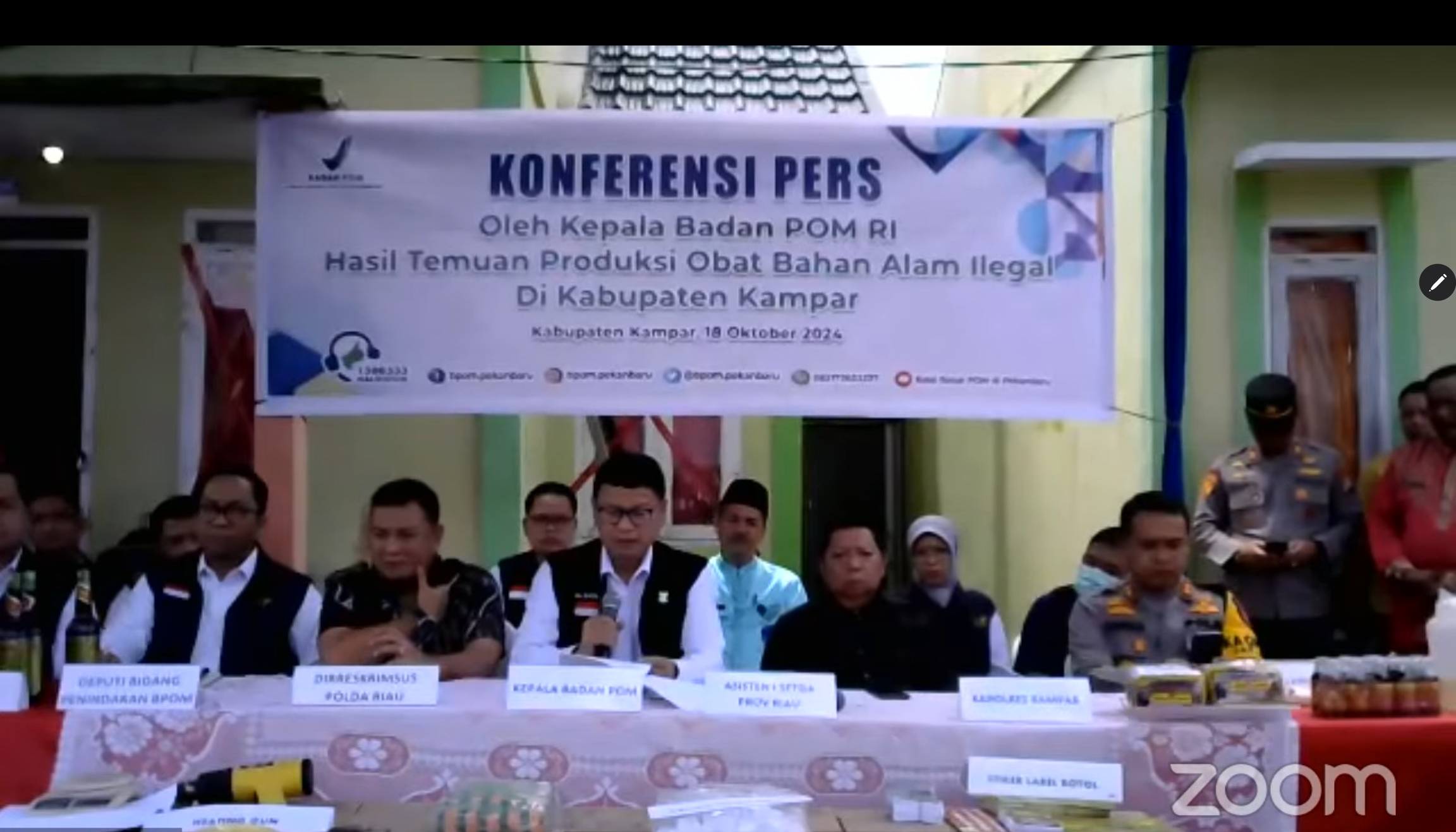 BPOM Ungkap Ribuan Botol Obat Herbal Ilegal Berbahaya Beredar di Riau, Bisa Rusak Ginjal hingga Hati