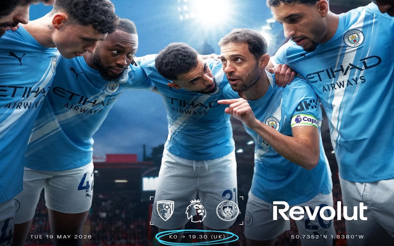 Link Live Streaming Bournemouth vs Manchester City di Liga Inggris 2025/26, KickOFF: 02.00 WIB