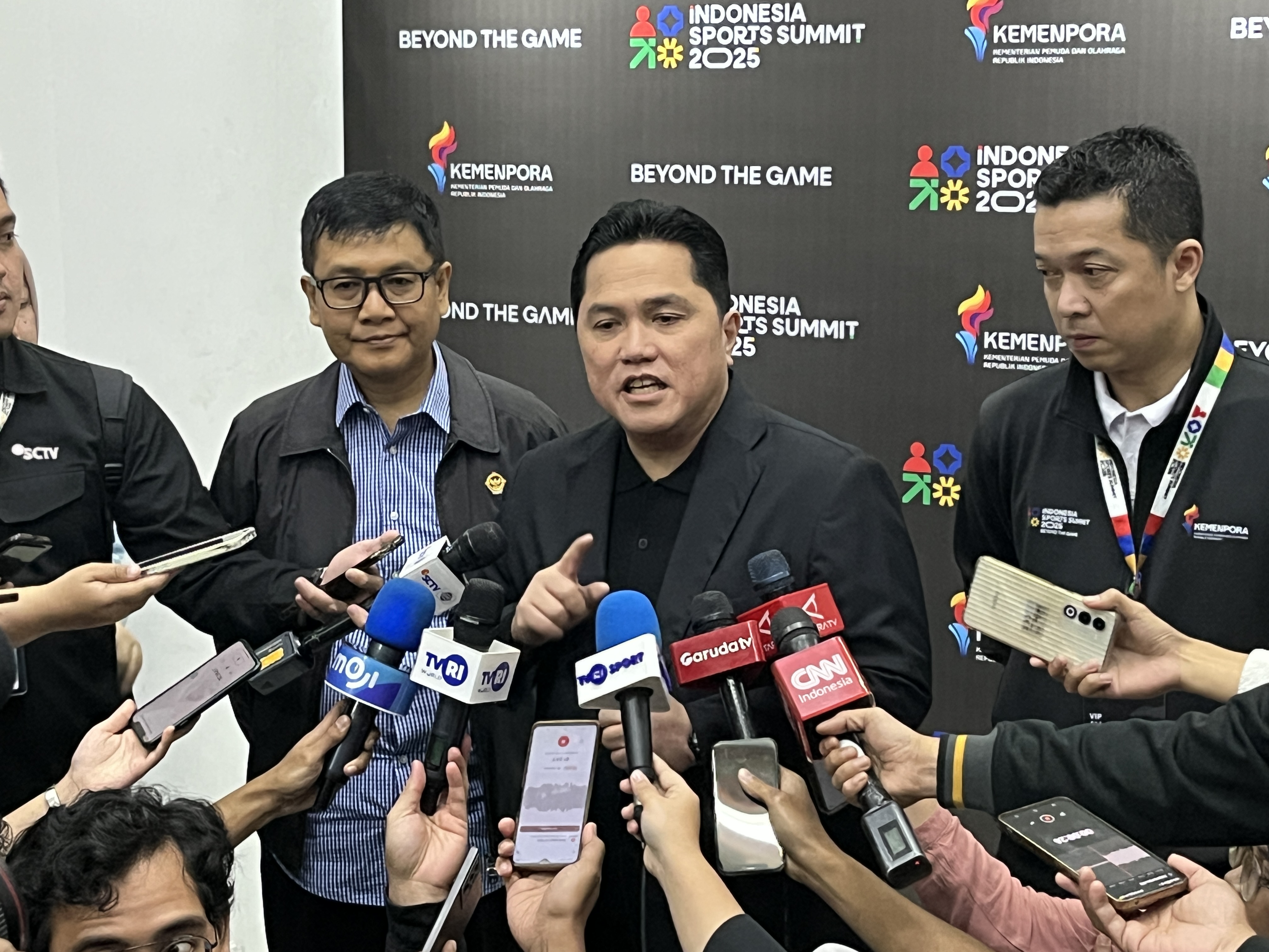 Erick Thohir Dorong Produk Lokal Naik Kelas Lewat Indonesia Sports Summit 2025
