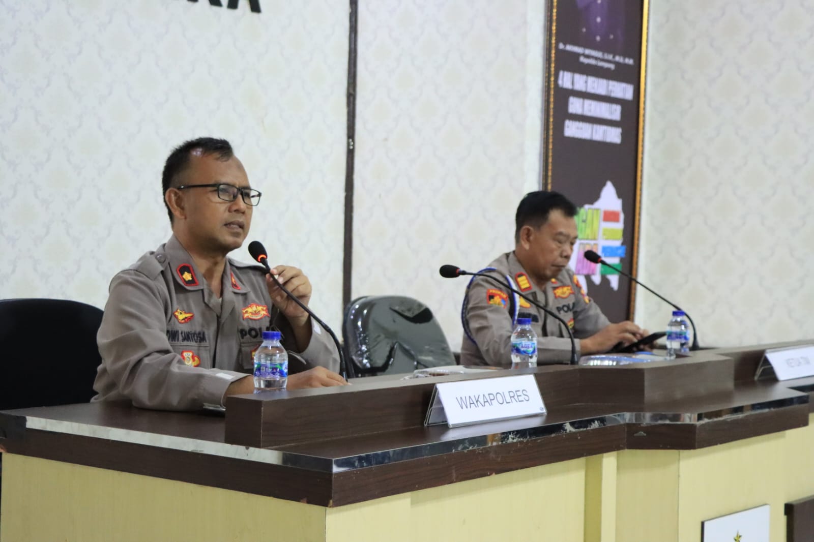 Bid Propam Polda Lampung Gelar Mitigasi Gaktiblin di Polres Lampura