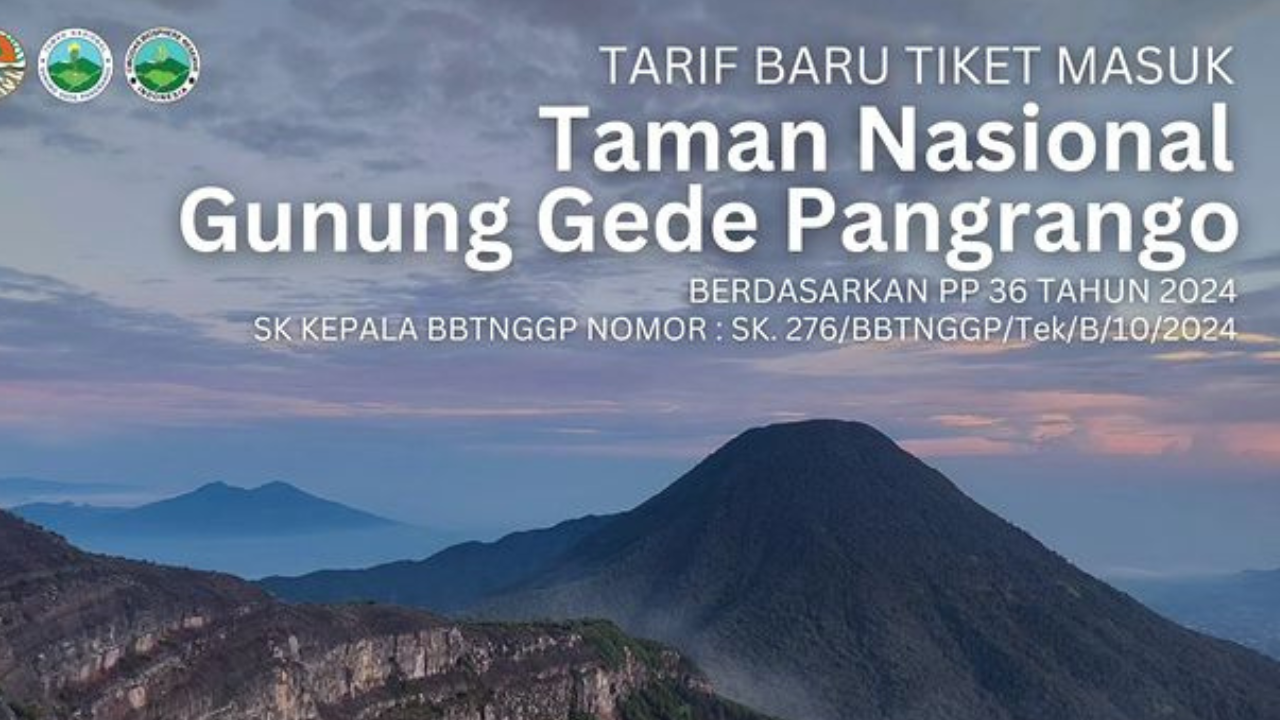 Segini Tarif Masuk Taman Nasional Gunung Gede Pangrango Terbaru 2024, Bawa Rombongan Biar Hemat!