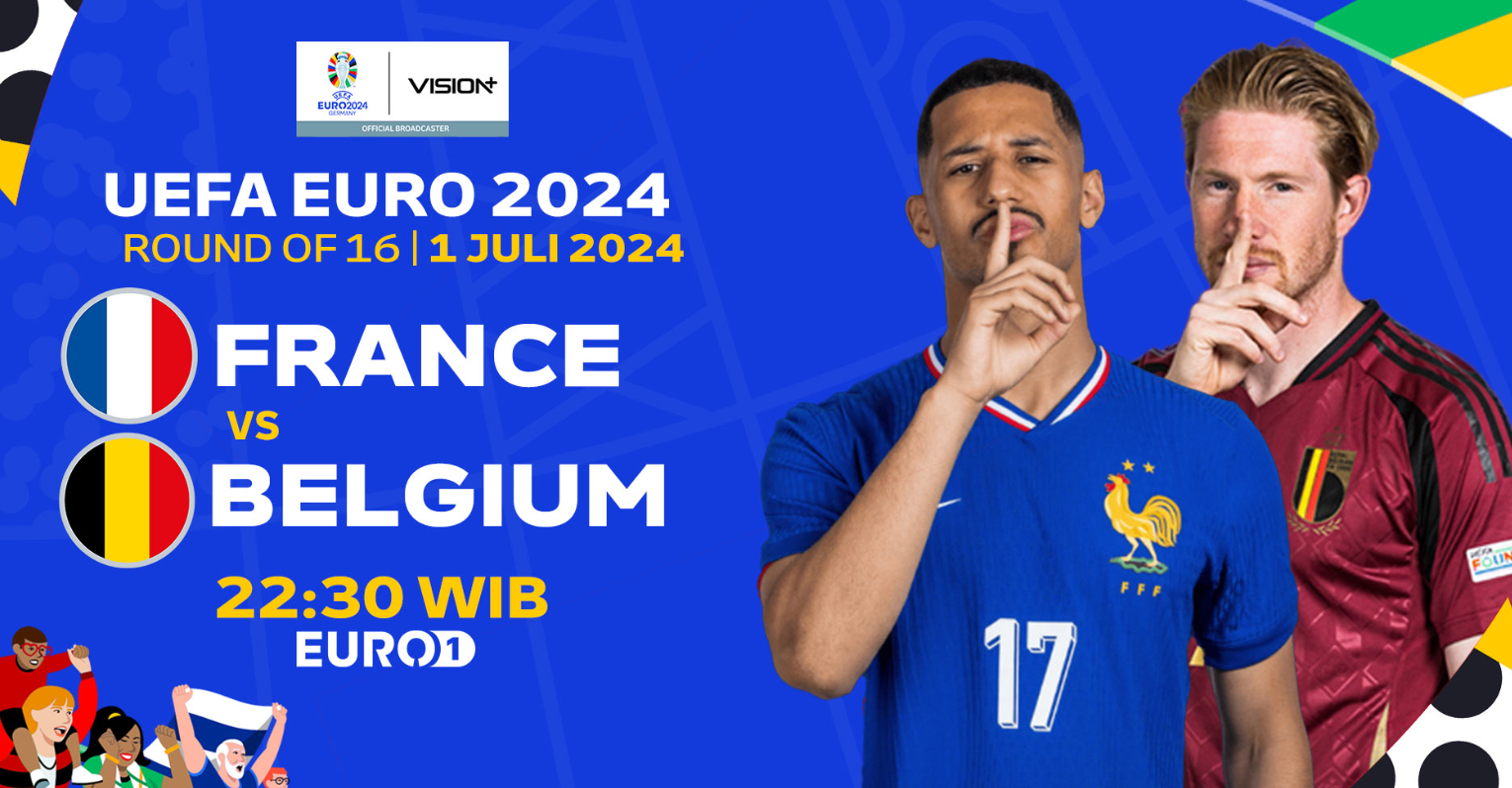 Live Streaming Prancis vs Belgia Babak 16 Besar Euro 2024: Duel Tim Besar yang Belum Maksimal