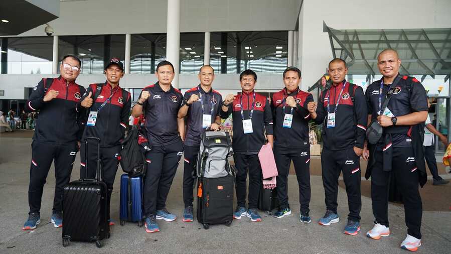 Bismillah, Timnas U-22 Indonesia Sudah Tiba di Kamboja, Siap Rebut Medali Emas Sepakbola SEA Games 2023