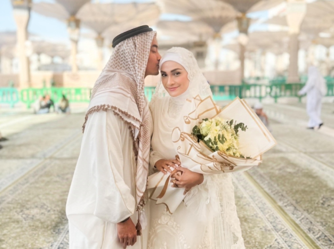 Alhamdulillah! Lepas Status Janda dan Duda, Putri Zulkifli Hasan dan Zumi Zola Resmi Menikah di Masjid Nabawi