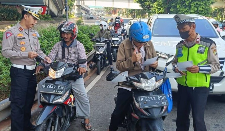 Hari Pertama Operasi Patuh Jaya, 5 Ribu Lebih Kendaraan Terjaring Pelanggaran