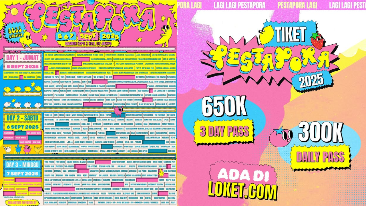 Panduan Lengkap Pestapora 2025: Guest Star, Jadwal, dan Rekomendasi Hari
