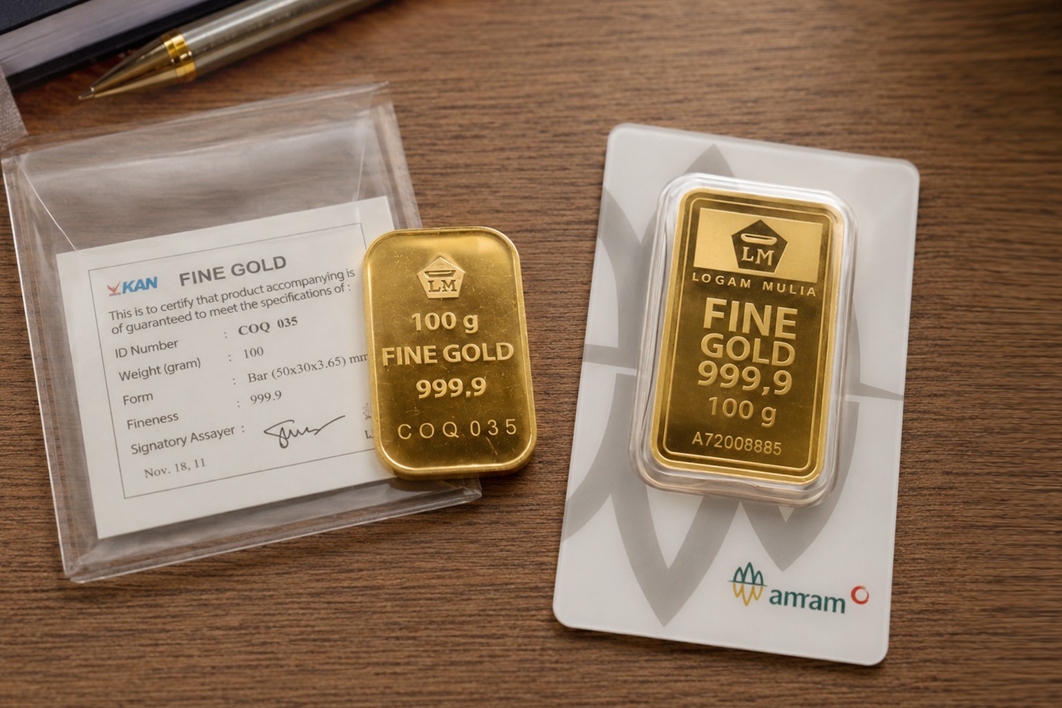 Harga Emas Antam Anjlok Lagi! Cek Harga Terbaru Pecahan 1 Gram hingga 1 Kg Hari Ini