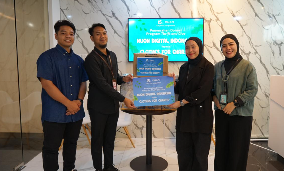 Wujudkan Komitmen ESG, Nuon Dorong Gaya Hidup Berkelanjutan melalui Program ‘Thrift & Give’ 