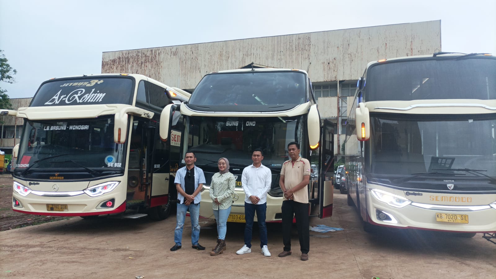 PO Sembodo Buka Rute Baru Jakarta-Wonogiri Pakai Unit Bus MTI