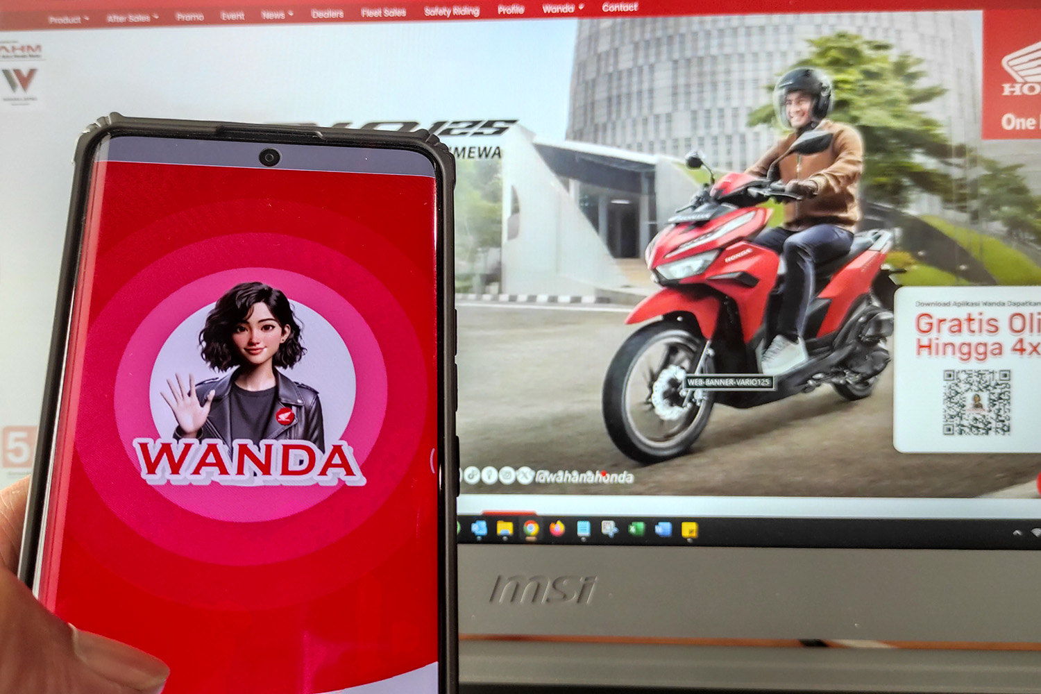Isi Data, Dapat Poin! Wahana Honda Hadirkan Program Loyalitas Digital di Aplikasi WANDA