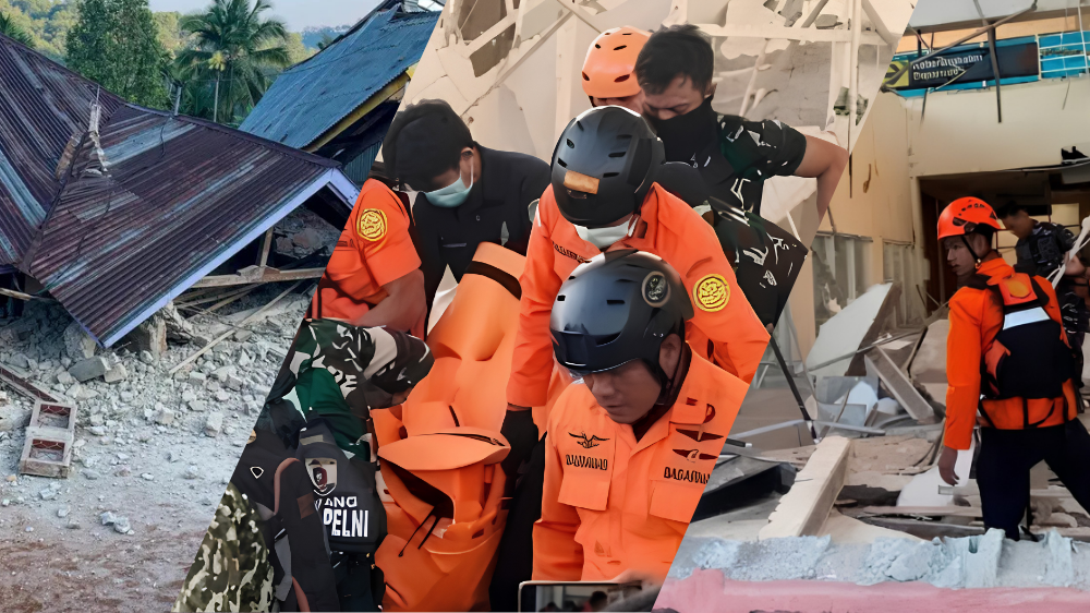 Gempa M7,7 di NTT Tewaskan 14 Orang, 74 Rumah Rusak