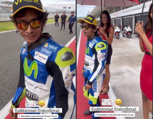 Valentino Rossi Kejutkan Pria Asal Palembang Gegara Punya Wajah Mirip: Ya Tuhan Terima Kasih!