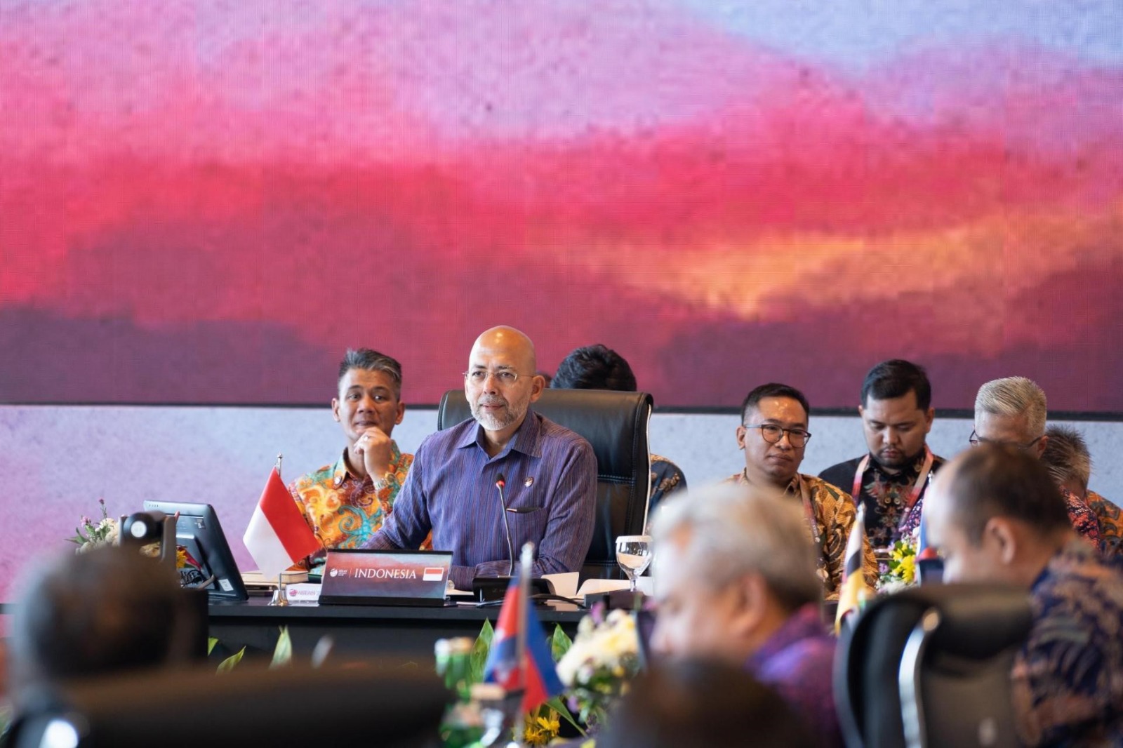 Kick Off KTT ASEAN ke-42 Diawali Pertemuan Pejabat Senior 