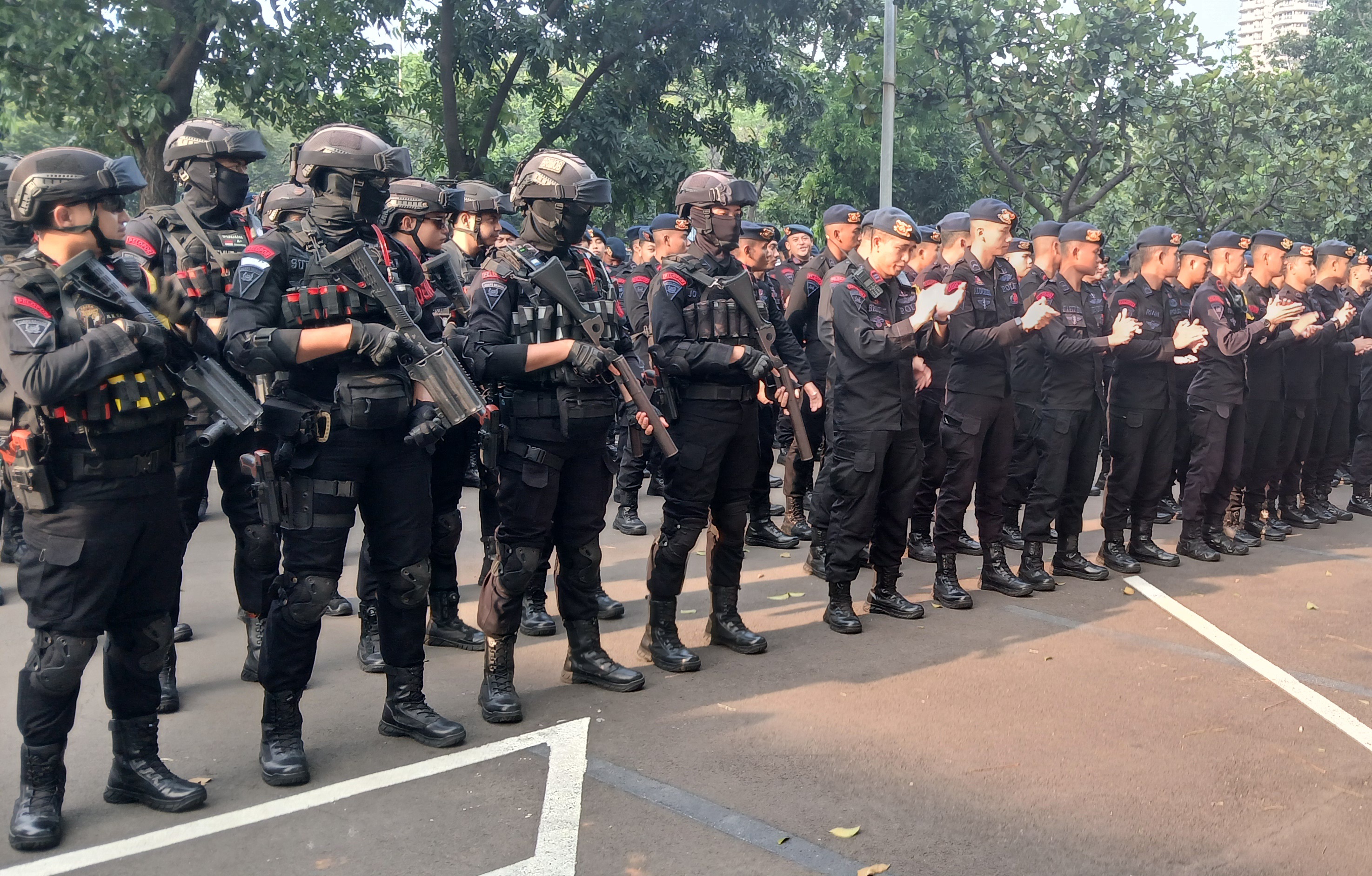 Amankan Debat Perdana Cagub DKI di JiExpo, Polisi Terjunkan 1.634 Personel