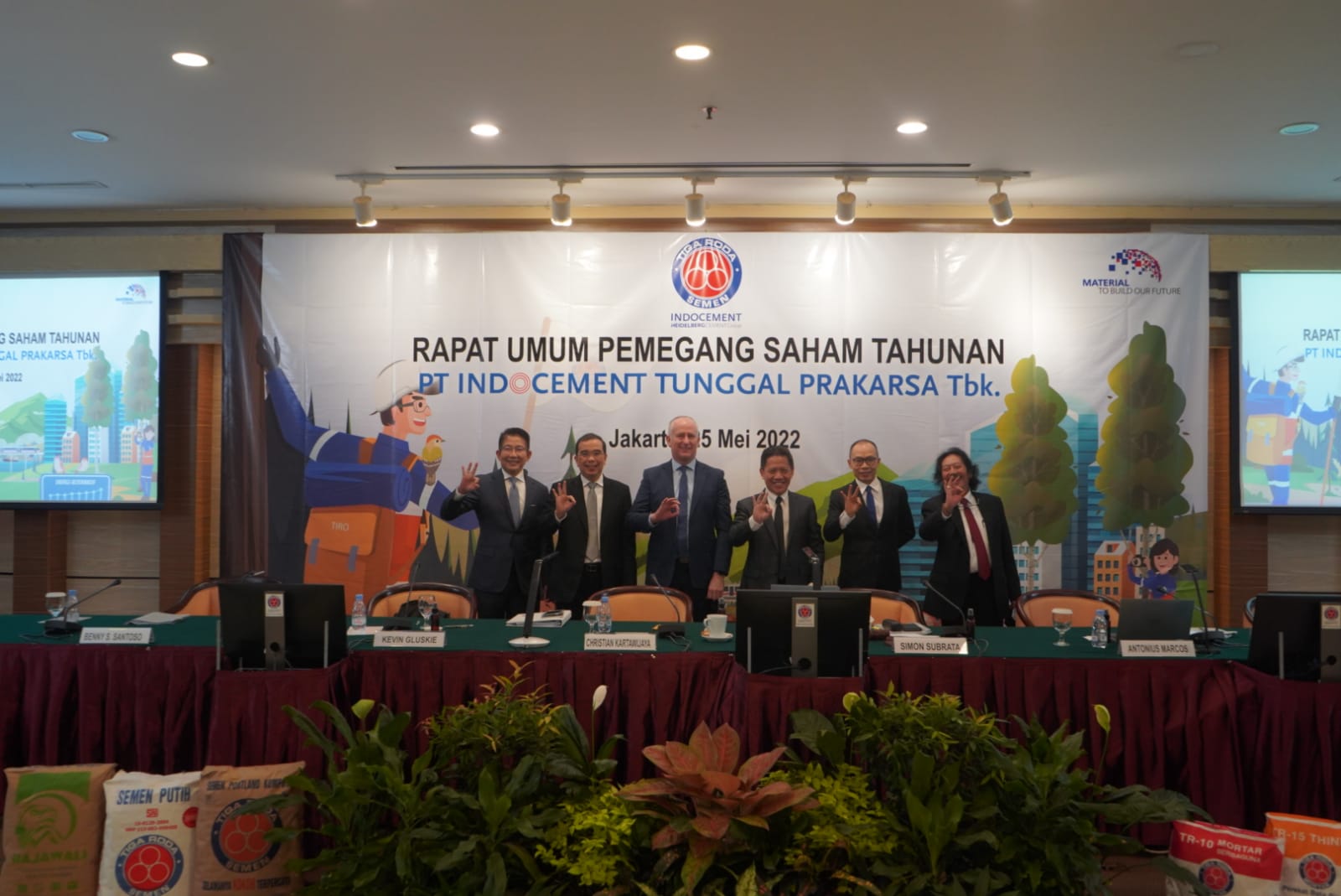 Pemegang Saham Indocement Kebagian Deviden 500 Per Satu Saham