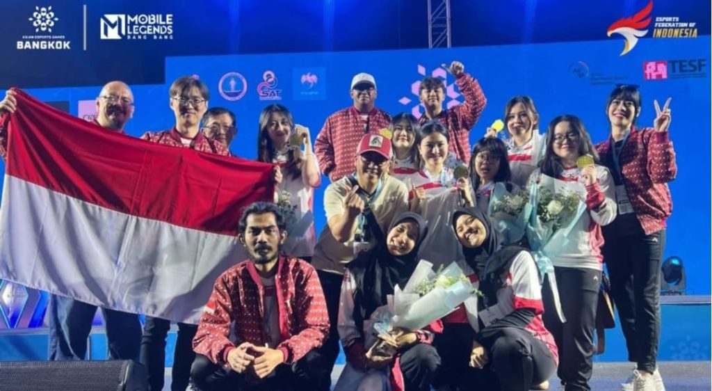 Kalahkan Filipina, Tim Esports Putri Indonesia Juara Mobile Legends di Asian Esports Games 2024