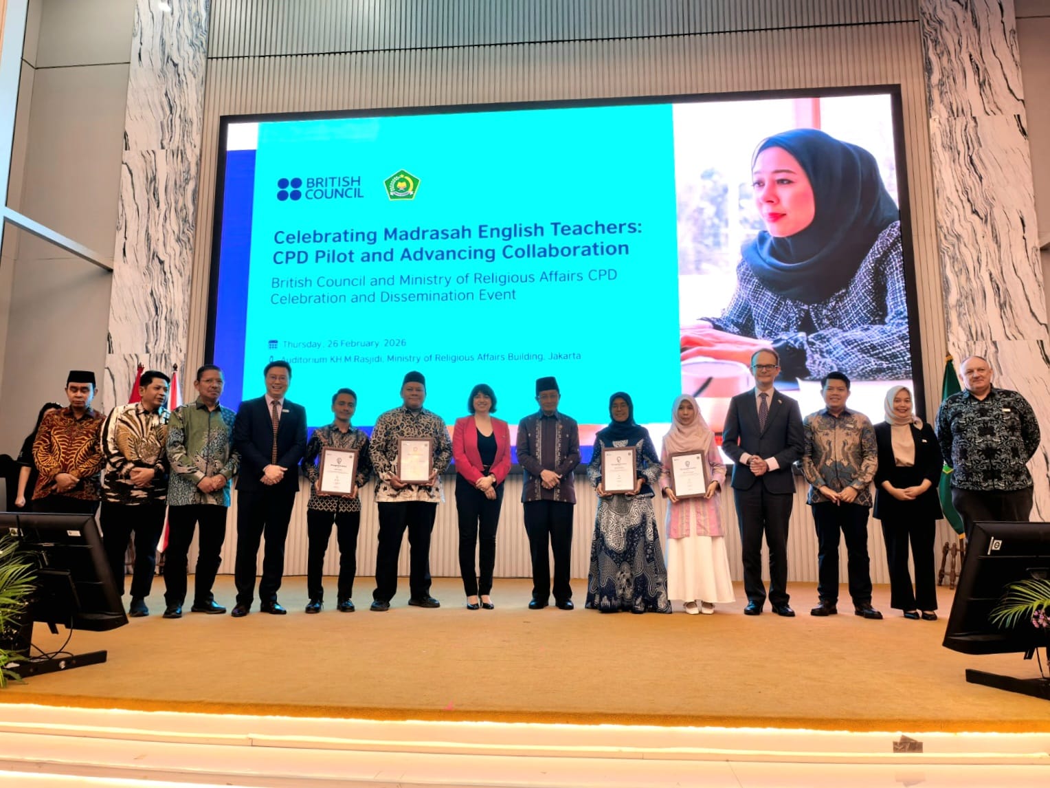 Kemenag Gandeng British Council, 720 Guru Madrasah Disiapkan Tembus Panggung Dunia