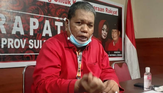 Ketua DPD PDIP Sulteng Bantah Ada Intel Polri Ikut Rakerda Internal di Palu