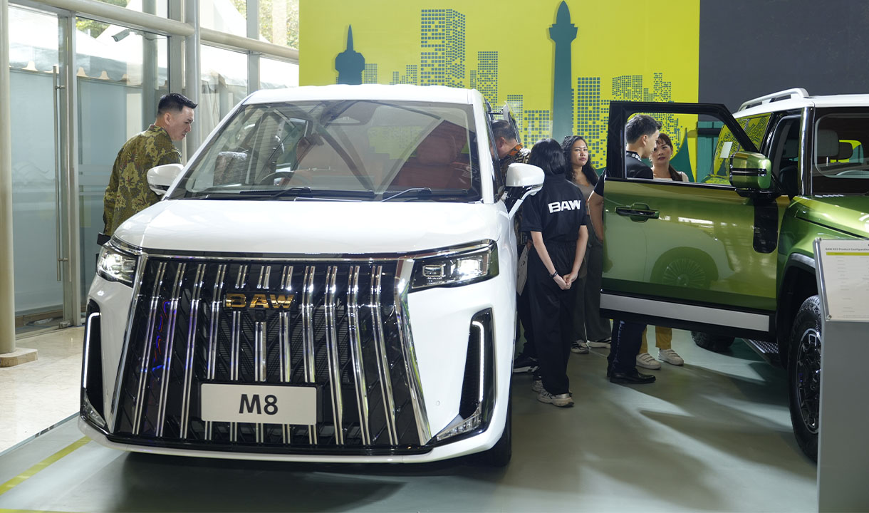 M8 dan T01 Jadi Primadona di Booth BAW GIIAS 2026
