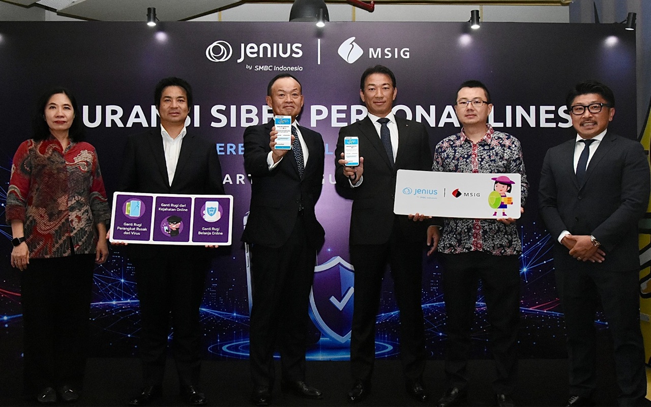 Penipuan Digital Makin Marak, MSIG Indonesia-Jenius Luncurkan Asuransi Siber Personal Lines