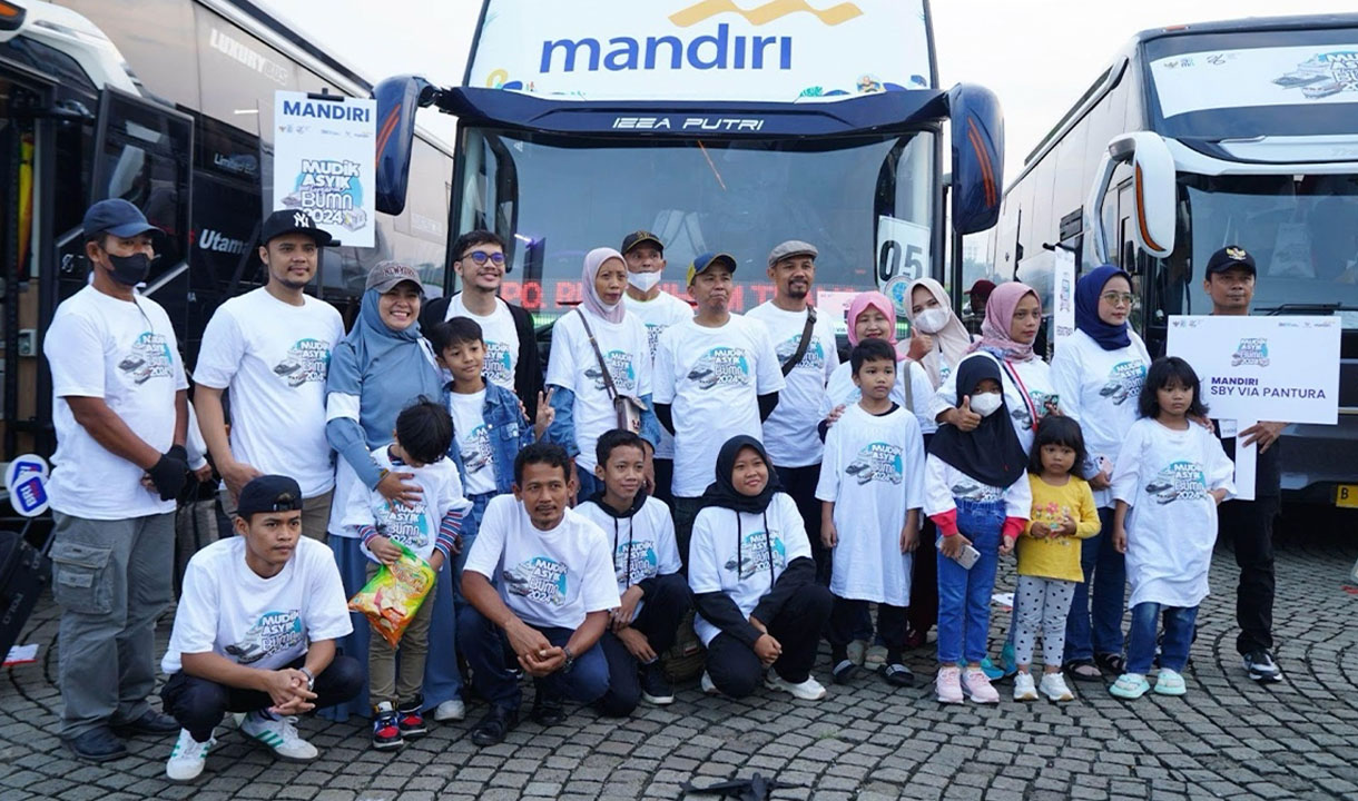 Bank Mandiri Gelar Program Mudik Gratis 2025: Perkuat Jiwa Sosial dan Ekosistem BUMN di Momen Kemenangan
