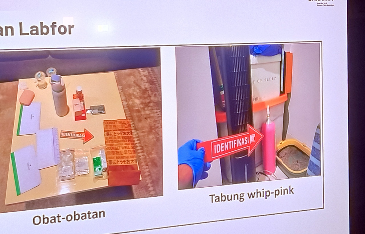 Polisi Pastikan Whip Pink Berada di TKP Kasus Kematian Lula Lahfah