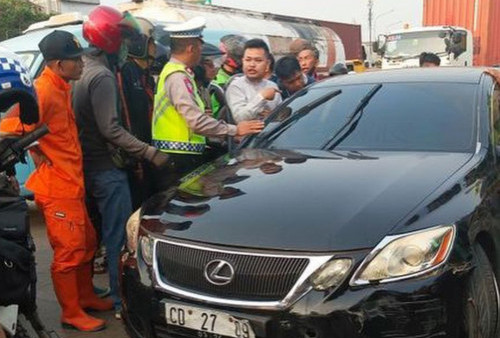 Kronologi Mobil Nopol Kedubes Tabrak Pejalan Kaki, Kepolisian: Setelah Menabrak Mobil Tidak Berhenti