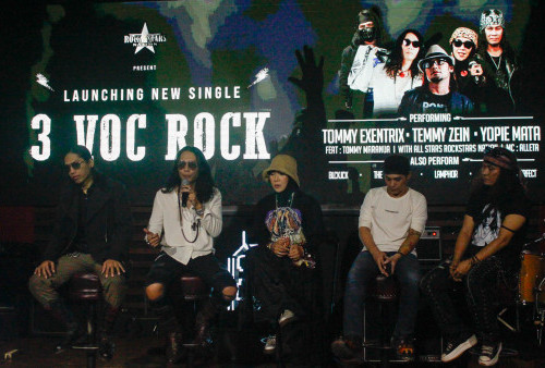 3 VOC Rock Luncurkan Single Bersamaan, Berbeda Tapi Tetap Rock 