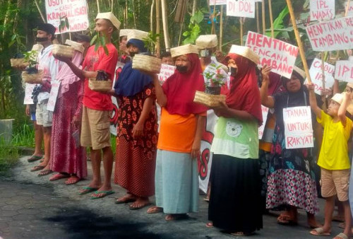 Desa Wadas Kembali Memanas, Tolak Pengukuran Tanah