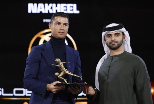 Cristiano Ronaldo Sabet 3 Penghargaan Globe Soccer, Banggakan Liga Pro Arab Saudi