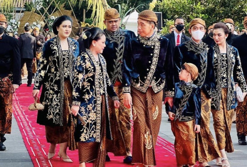 Bikin Terenyuh, Ini Pesan Jokowi Kepada Anak dan Para Menantunya Usai Kaesang Menikah