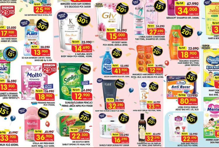 Promo JSM Superindo Hari Ini 6 September 2026 di Akhir Pekan, Sunlight Pencuci Piring Rp12.900