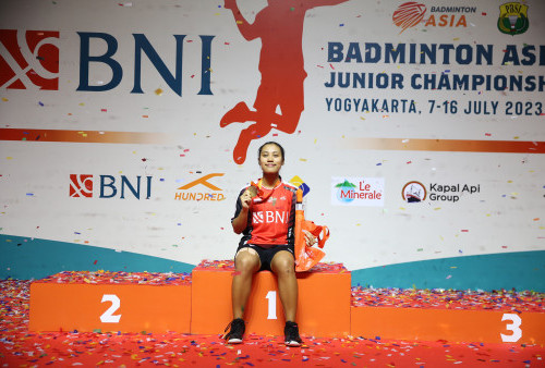 Mutiara Ayu Puspitasari Jadi Tunggal Putri Pertama yang Raih Gelar Juara Asia Junior